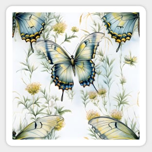 Butterflies Watercolor 22 - Two-Tailed Swallowtail Sticker